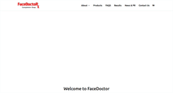 Desktop Screenshot of facedoctor.ca